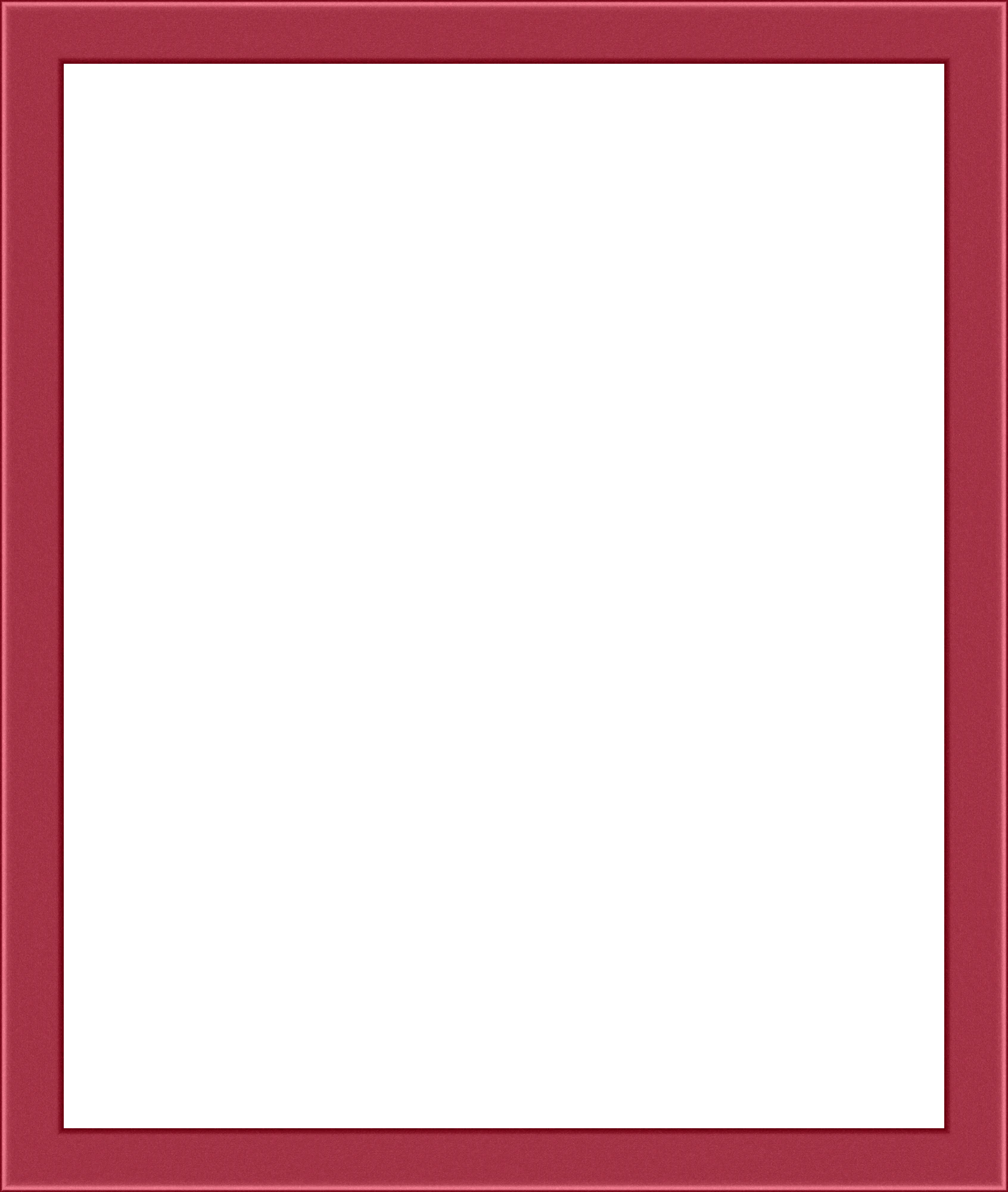 Dalston Frame in Dark Red