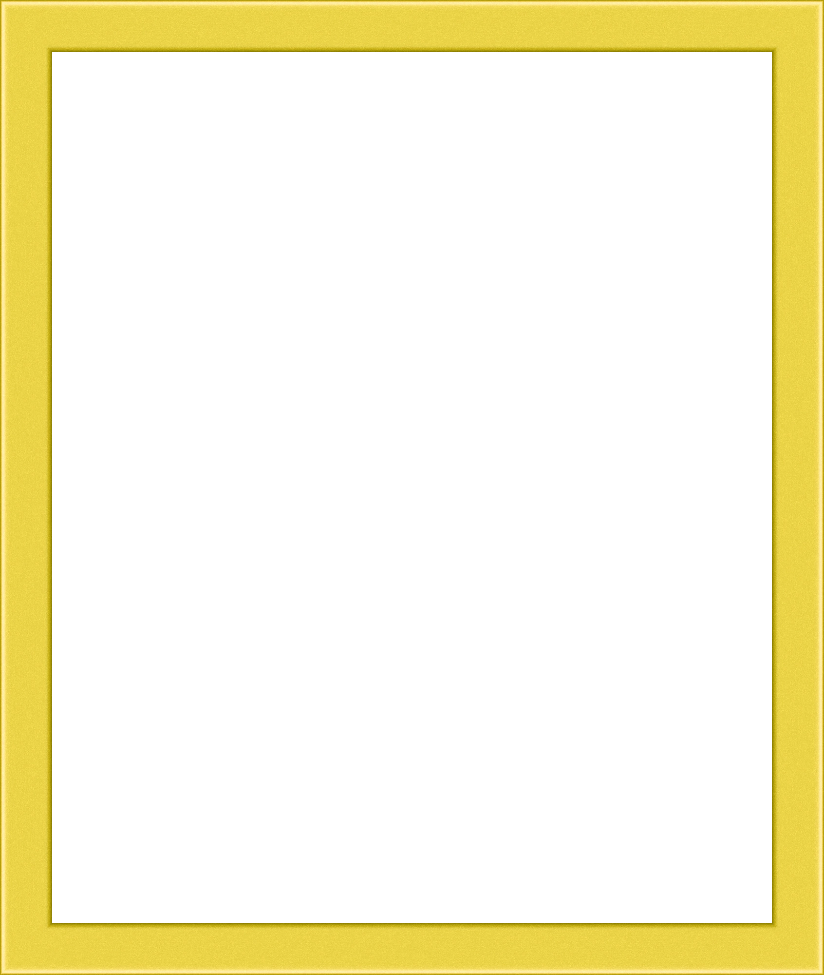 Dalston Frame in Yellow