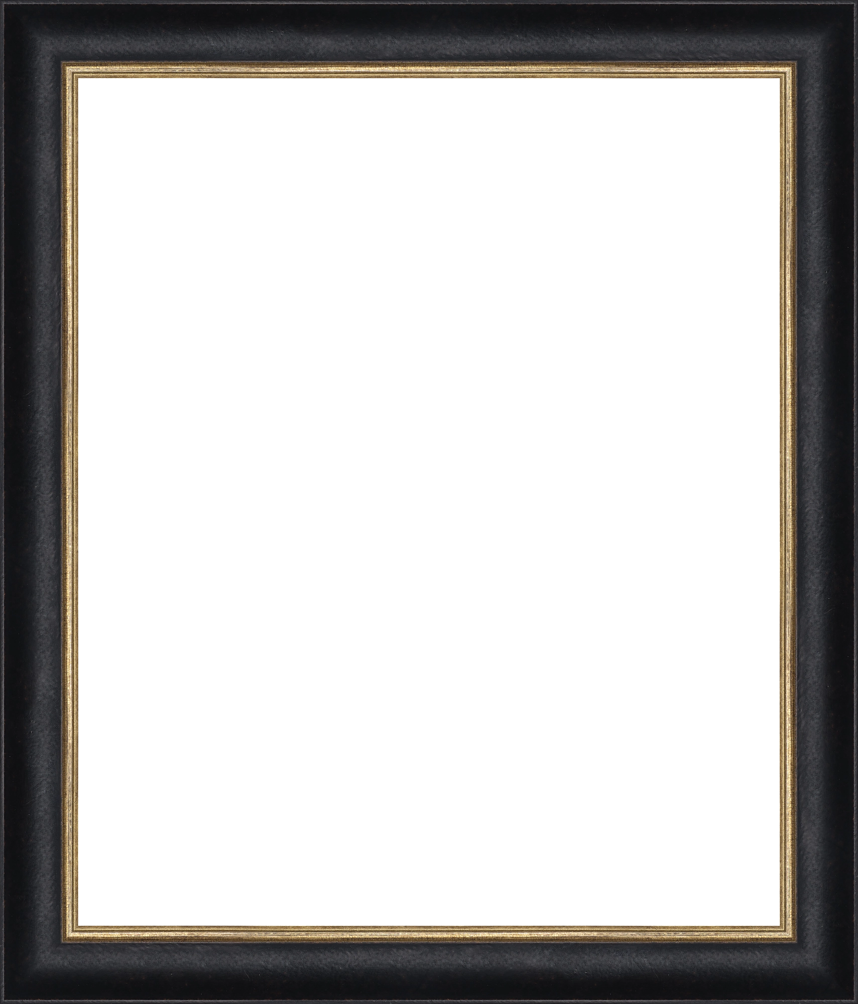 Burghley Frame in Black & Gold
