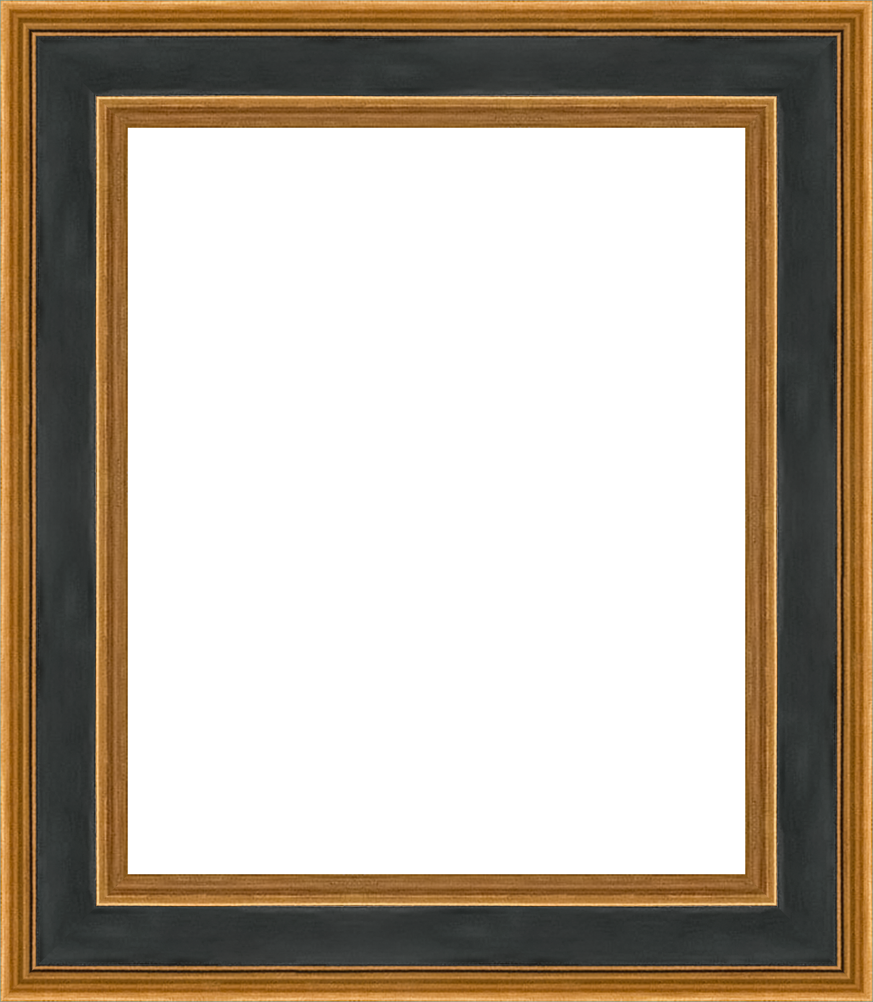 Kensington Frame in Black & Gold