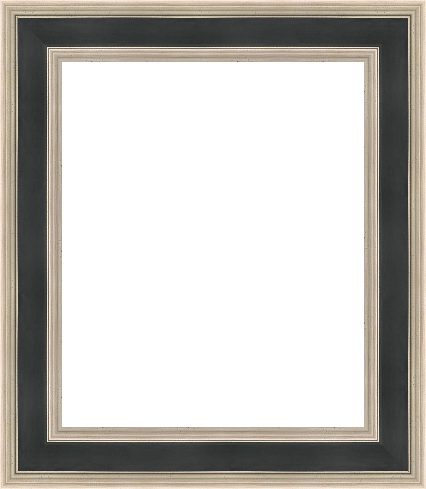 Kensington Frame in Black & Silver