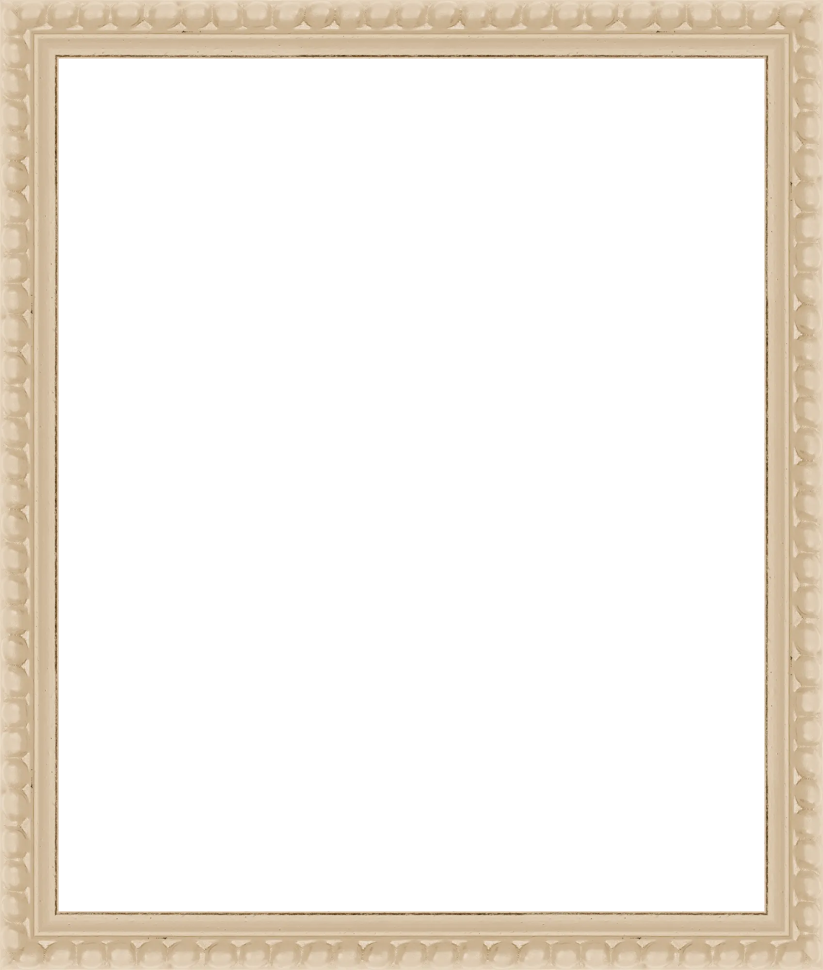 Bobbin Frame in Cream