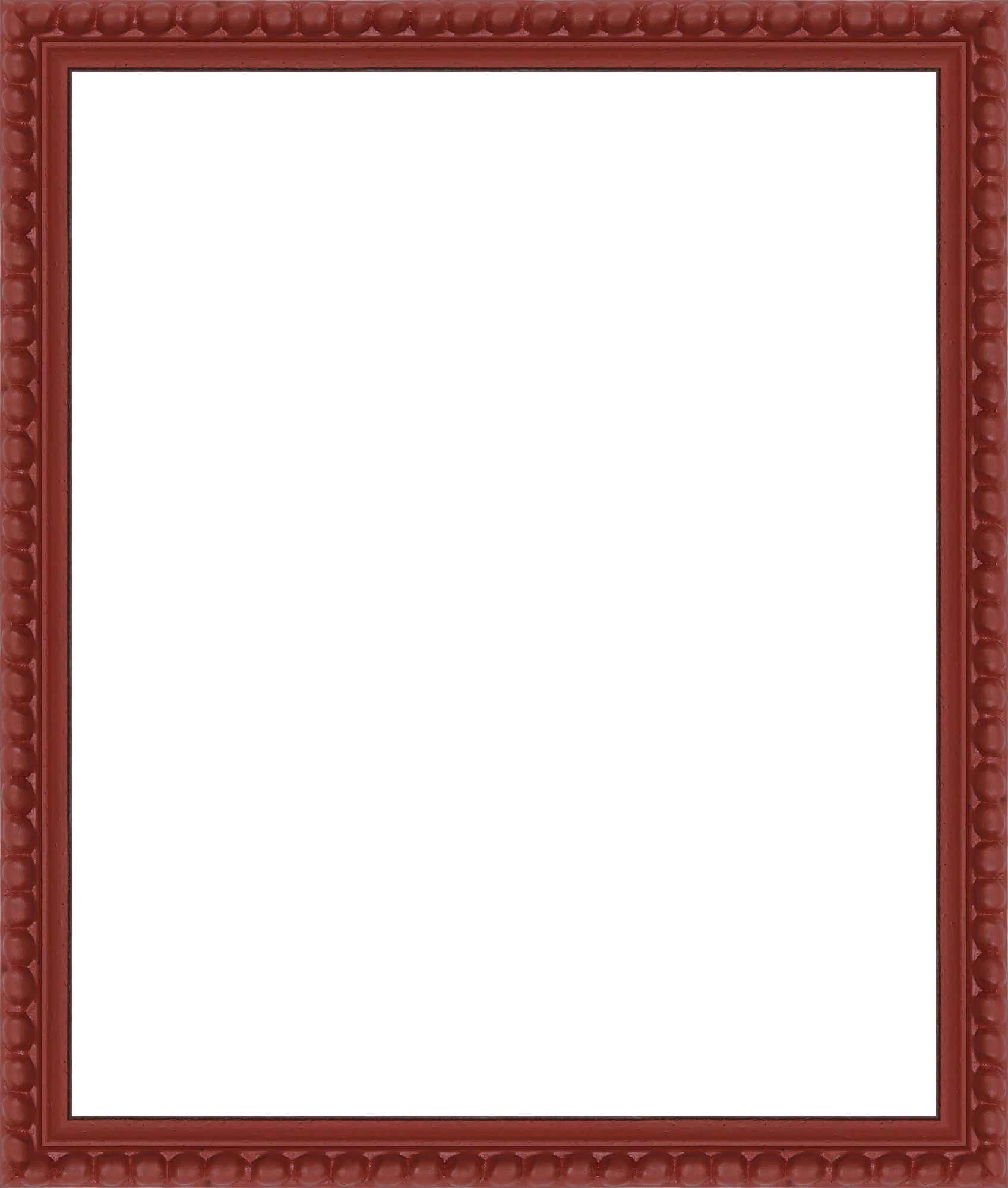 Bobbin Frame in Dark Red