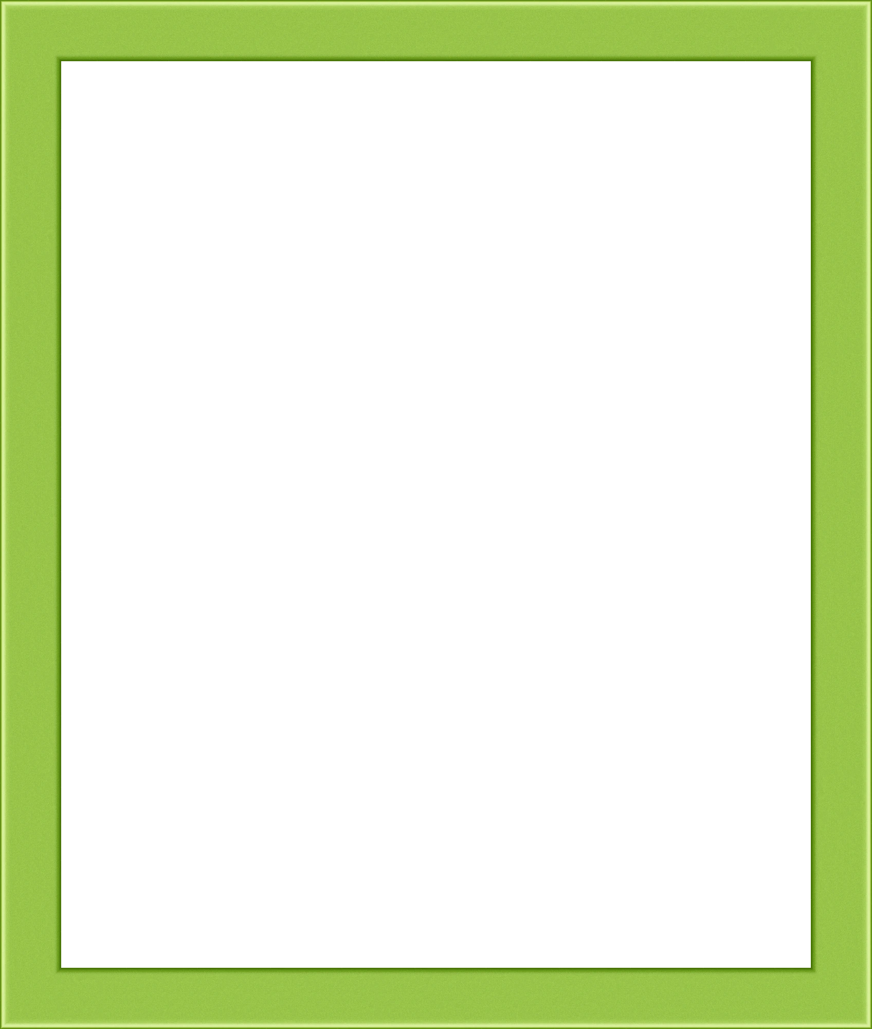 Hackney Frame in Green