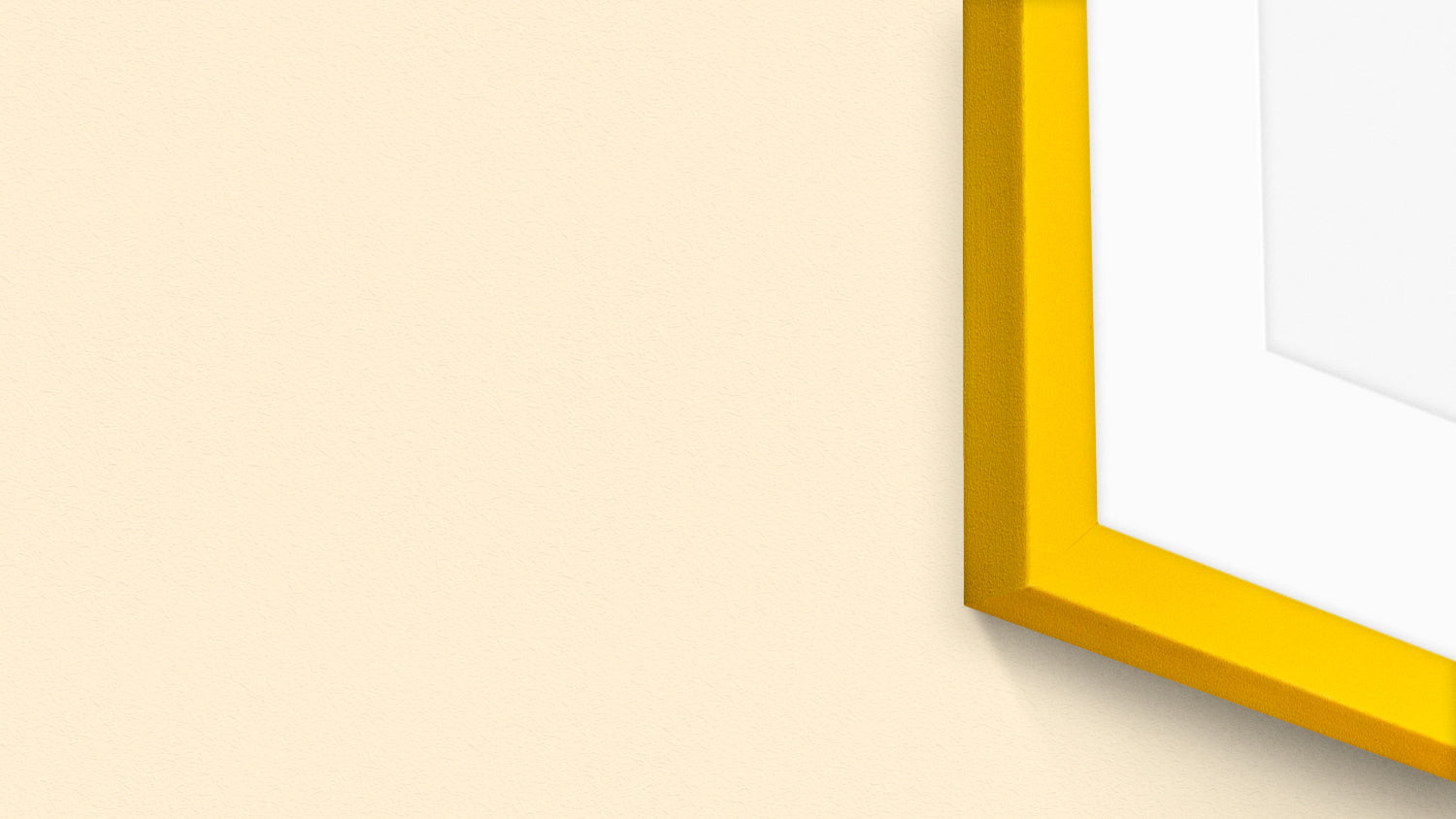 Dalston Frame in Yellow