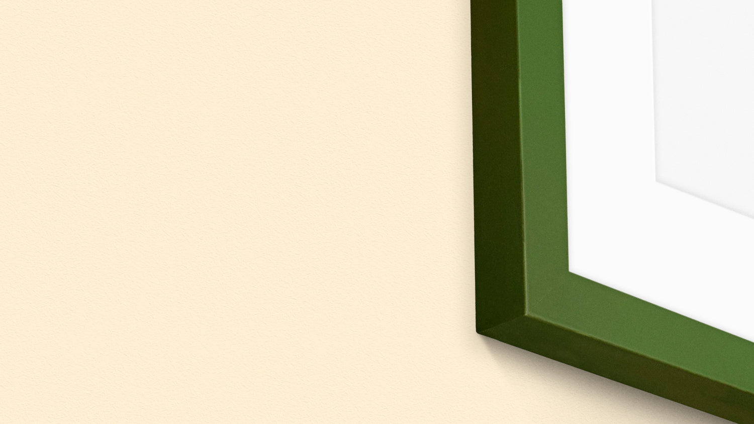 Hackney Frame in Dark Green