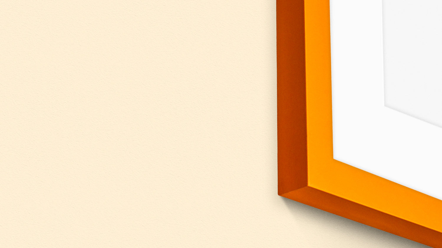 Hackney Frame in Orange
