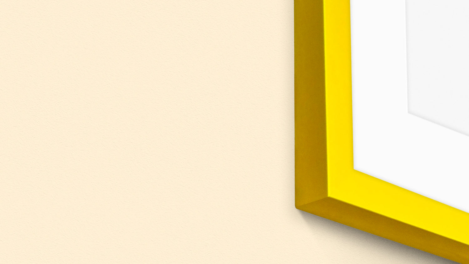 Hackney Frame in Yellow