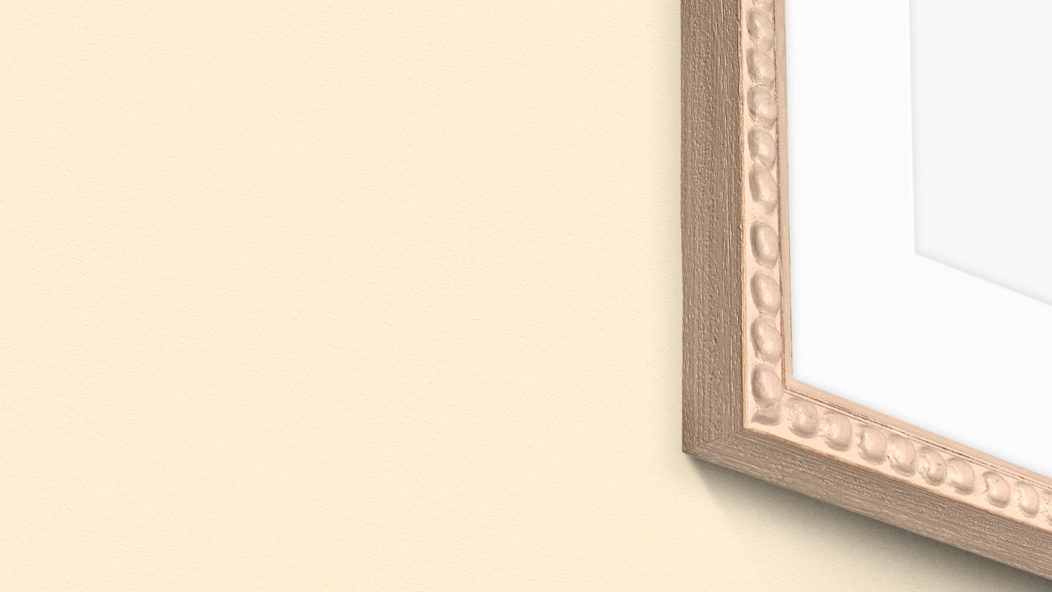 Bobbin Frame in Cream
