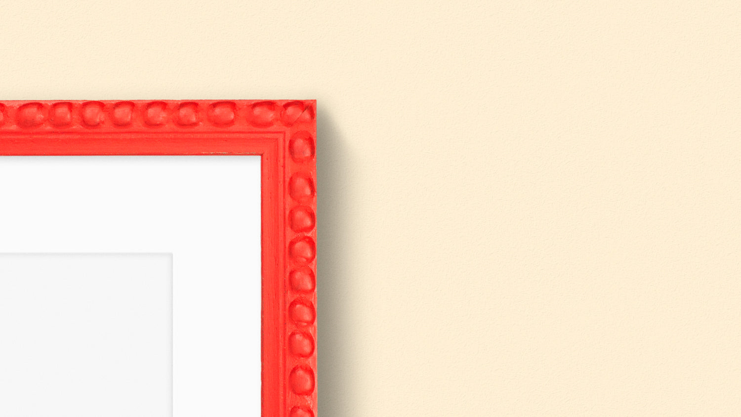 Bobbin Frame in Red
