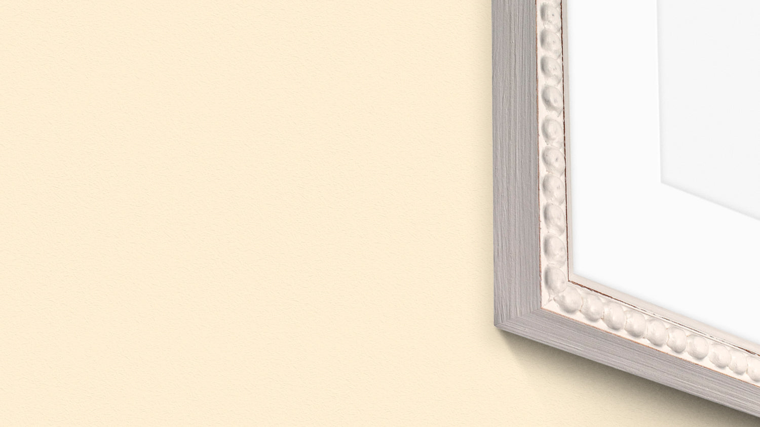 Bobbin Frame in White