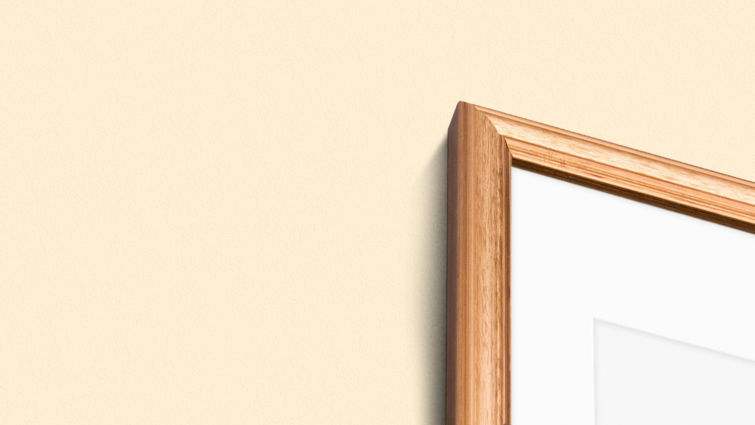 Vernon Frame in Distressed Gold