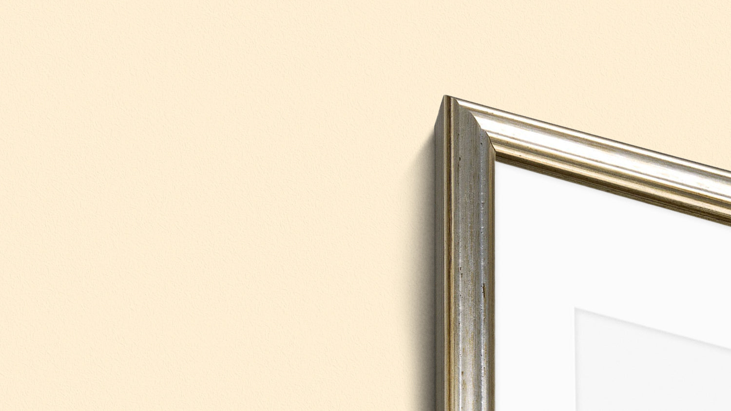 Vernon Frame in Distressed Silver