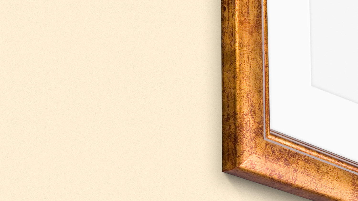 Felix Frame in Gold & Red