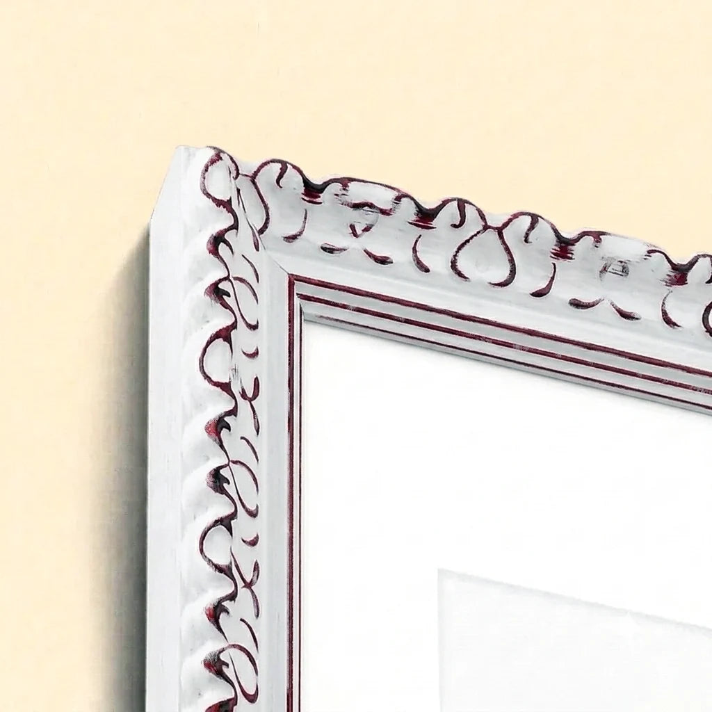 Florence Frame in White